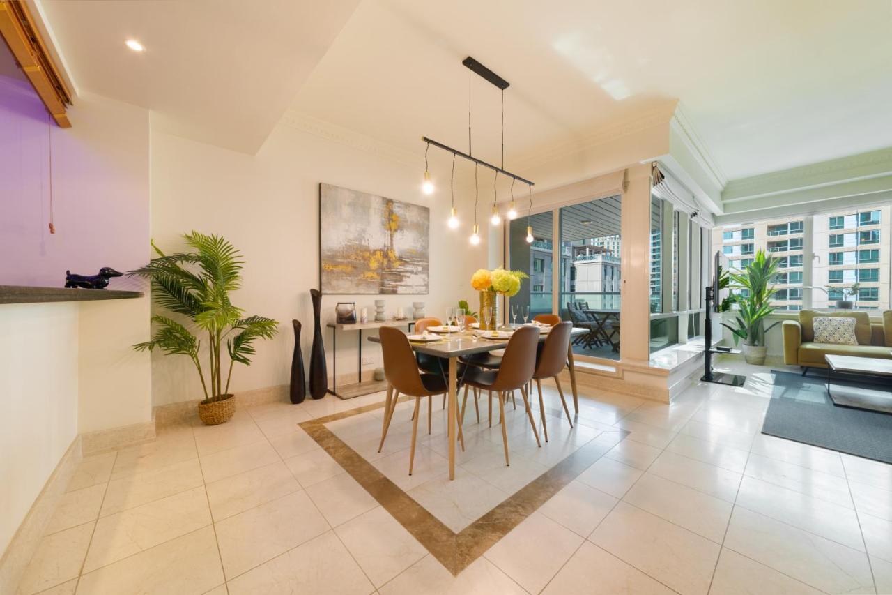 Maison Privee - Stunning Waterfront Apt With Marina View Nxt To Beach Dubai Exterior photo